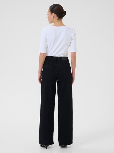 KAFFE Meadow High Waist Jeans, Black - view 2, Black