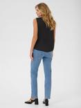 KAFFE KAariel Vest Top, Black Deep