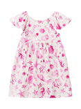 Benetton Kids' Cotton Short Sleeved Seashell Dress