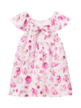 Benetton Kids' Cotton Short Sleeved Seashell Dress