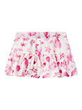 Benetton Kids' Cotton Seashell Print Culotte Skort, Multicolor