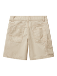 Benetton Kids' Cotton Straight Shorts