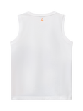 Benetton Kids' Cotton Sleeveless Surfing Print Tank Top, Multicolor
