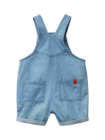 Benetton Baby Cotton Dungarees, Denim