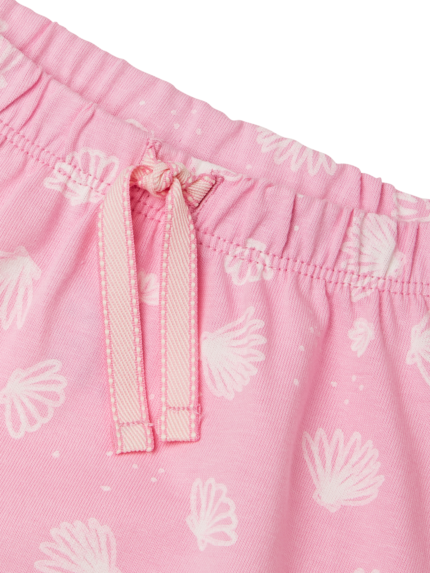 Product image 4 of 4, which shows Benetton Baby Ballet Bunny T-Shirt and Shorts Set, Pink, 12-18 months