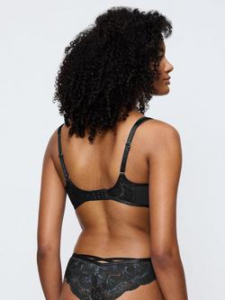 Triumph Palina Padded Undwerwired Balconette Bra, Black - view 2, Black