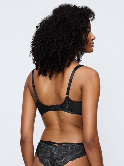 Triumph Palina Padded Undwerwired Balconette Bra - view 2, Black