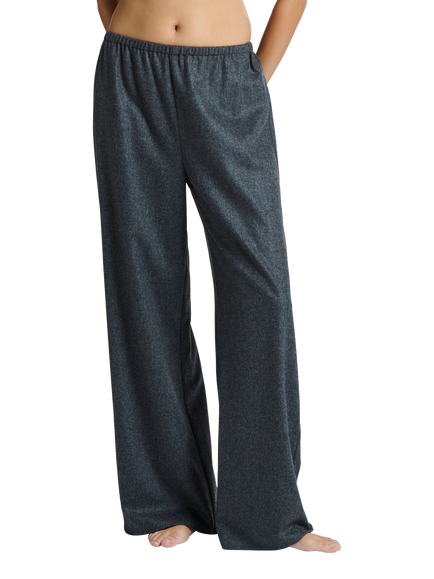 ASCENO Austin Wool Rich Trousers, Charcoal, Charcoal