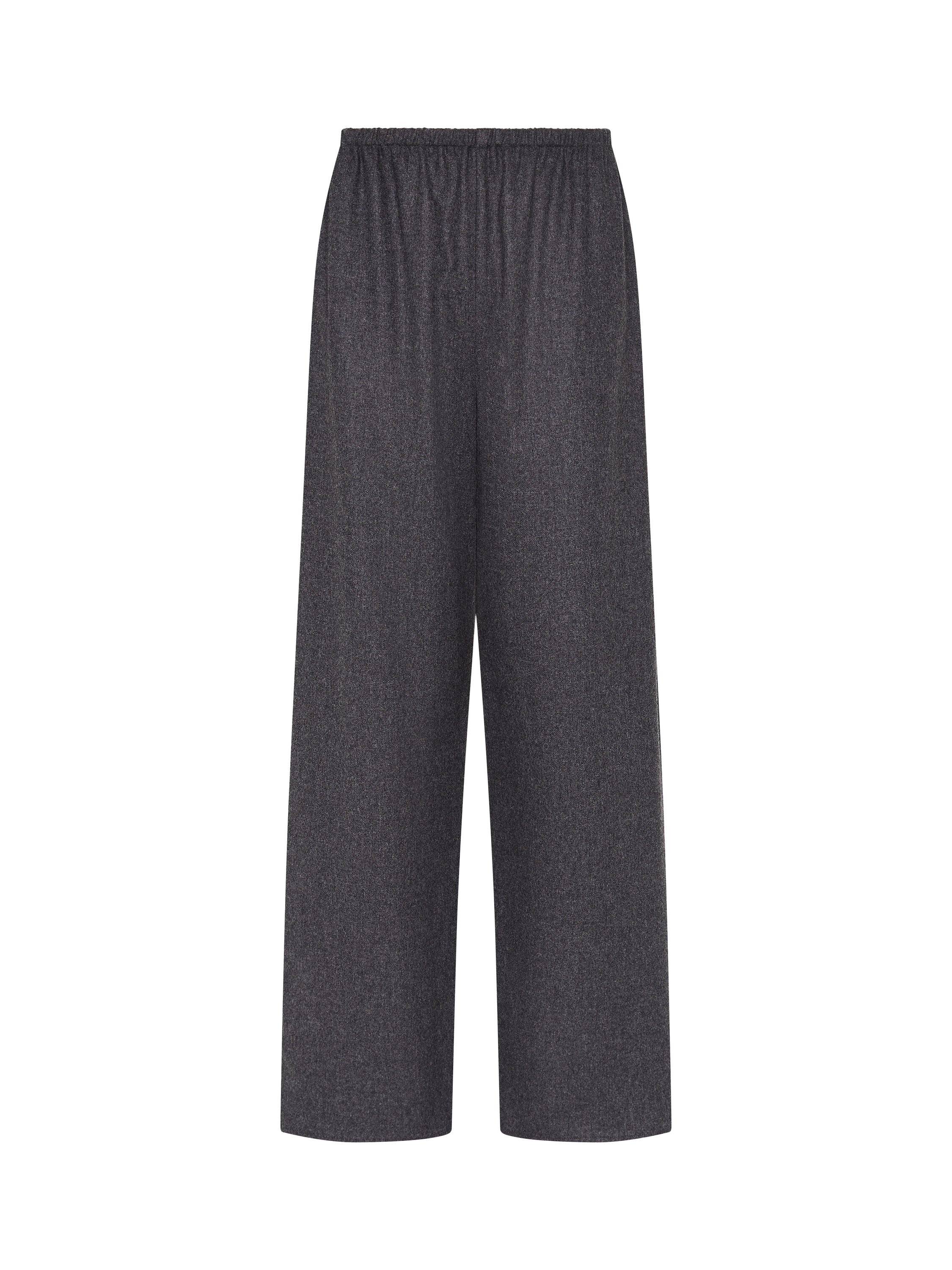 Product image 4 of 6, which shows ASCENO Austin Wool Rich Trousers, Charcoal, XS