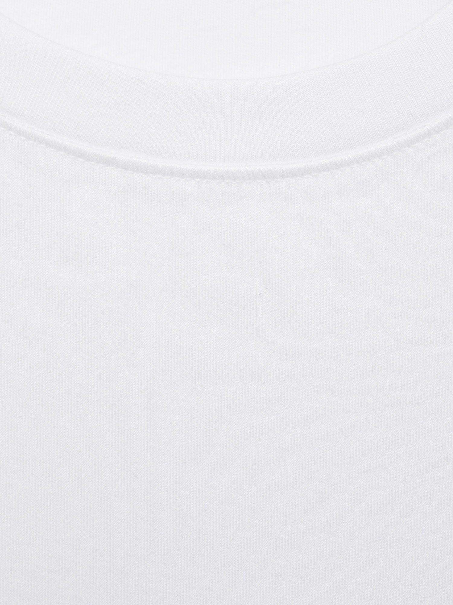 Product image 7 of 7, which shows Mango Rita Crew Neck T-Shirt, White, 5XL
