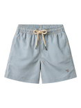 WHEAT Kids' Hansi Striped Drawstring Swim Shorts, Blue