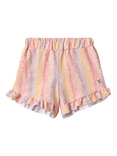 WHEAT Kids' Isabella Rainbow Print Swim Shorts, 1234 Multi Rainbow