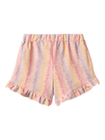 WHEAT Kids' Isabella Rainbow Print Swim Shorts, 1234 Multi Rainbow
