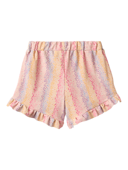 WHEAT Kids' Isabella Rainbow Print Swim Shorts, 1234 Multi Rainbow - view 2, 1234 Multi Rainbow