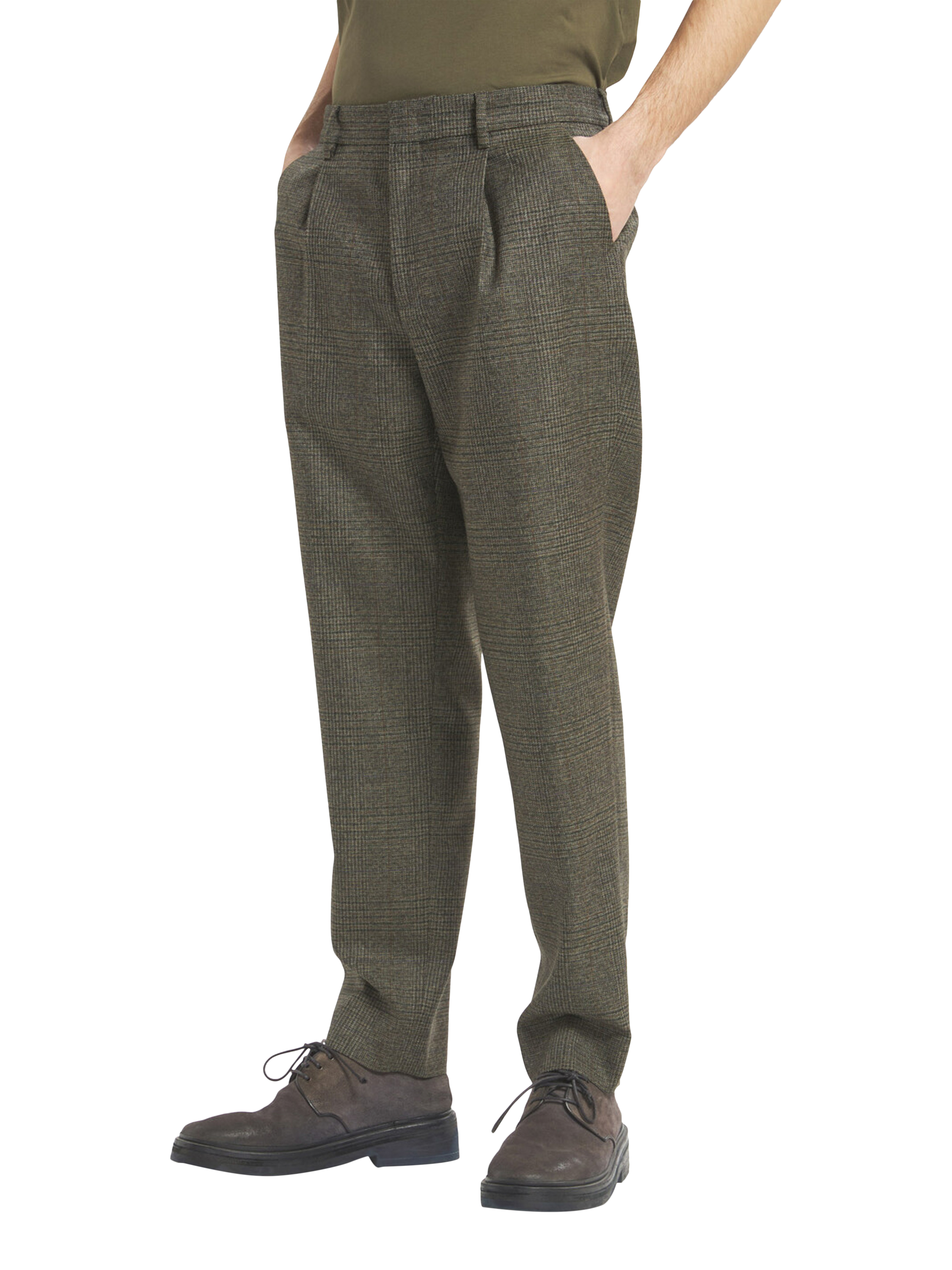Product image 2 of 3, which shows Barena Gazara-Dezial Cotton Trousers, Uni Unico, 28R