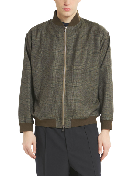 Barena Capos Gabier Dezial Wool Bomber Jacket, Uni Unico, Uni Unico