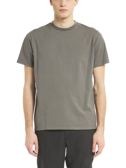 Barena Giro Cotton T-Shirt, 540 Grigio