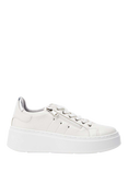 Moda in Pelle Beni Chunky Lace Up Trainers, White