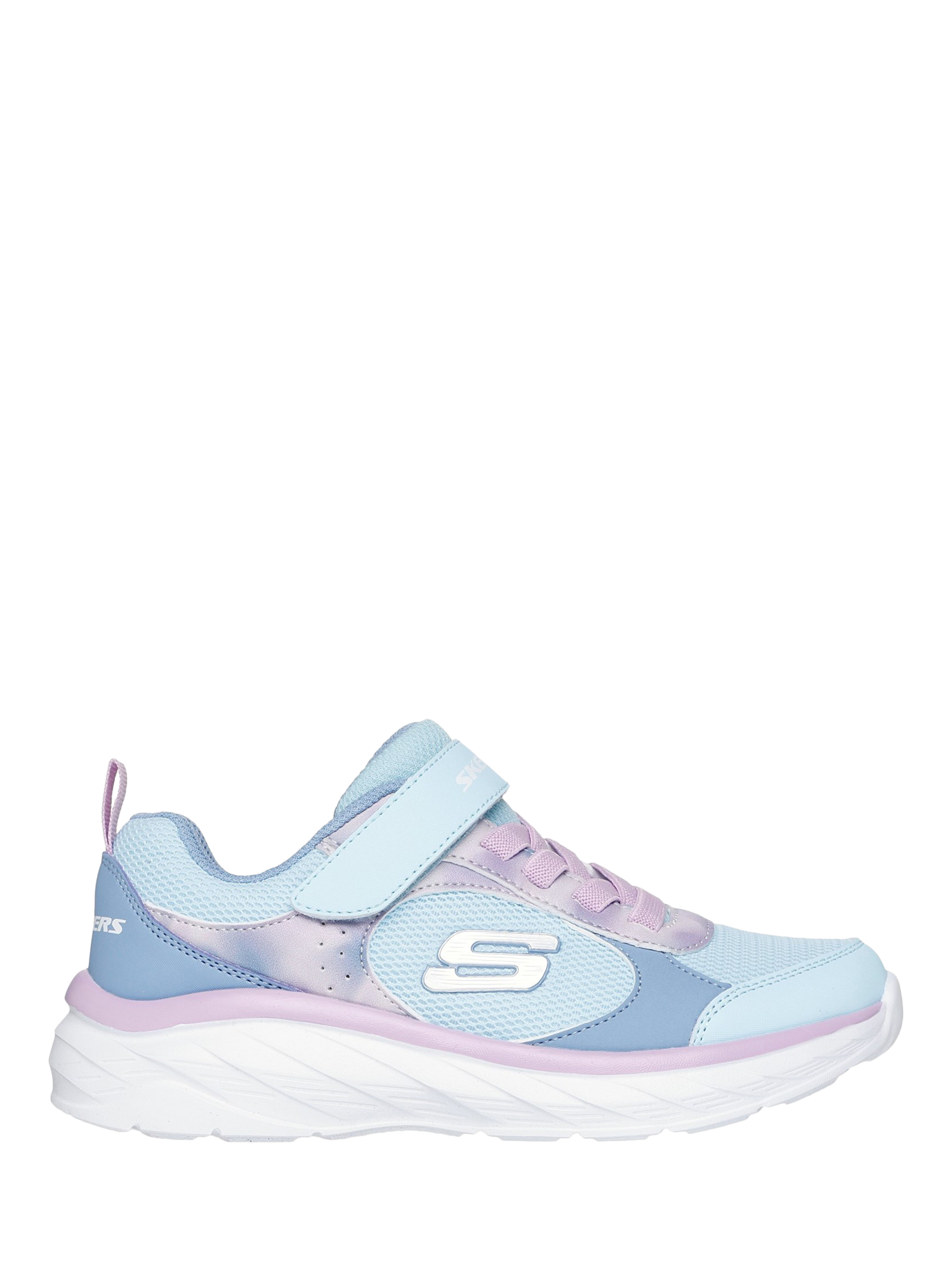 Skechers Kids' Boundless Trainers, Light Blue/Multi