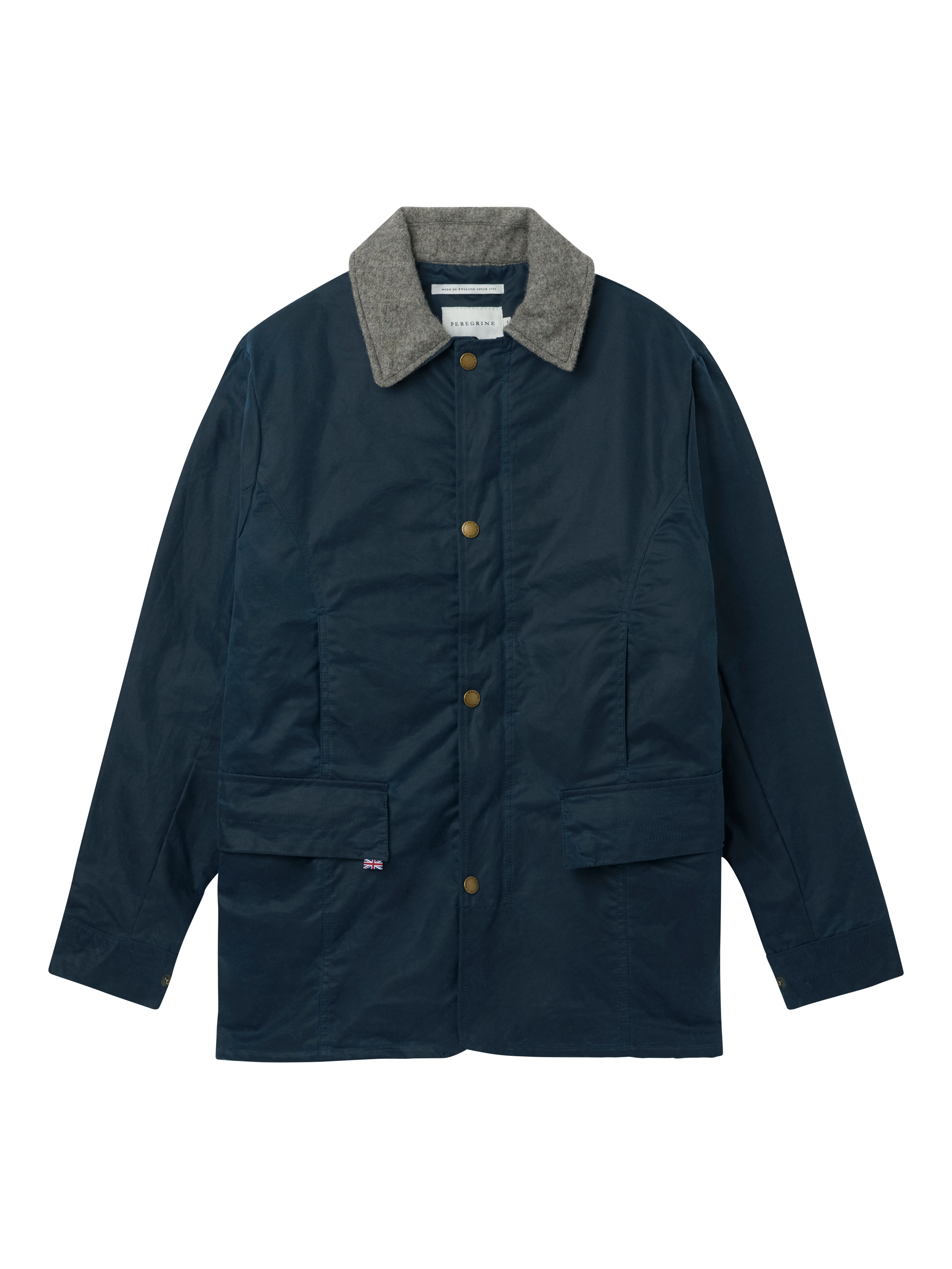 Product image 6 of 6, which shows Peregrine Cotton Field Jacket, Marine, M