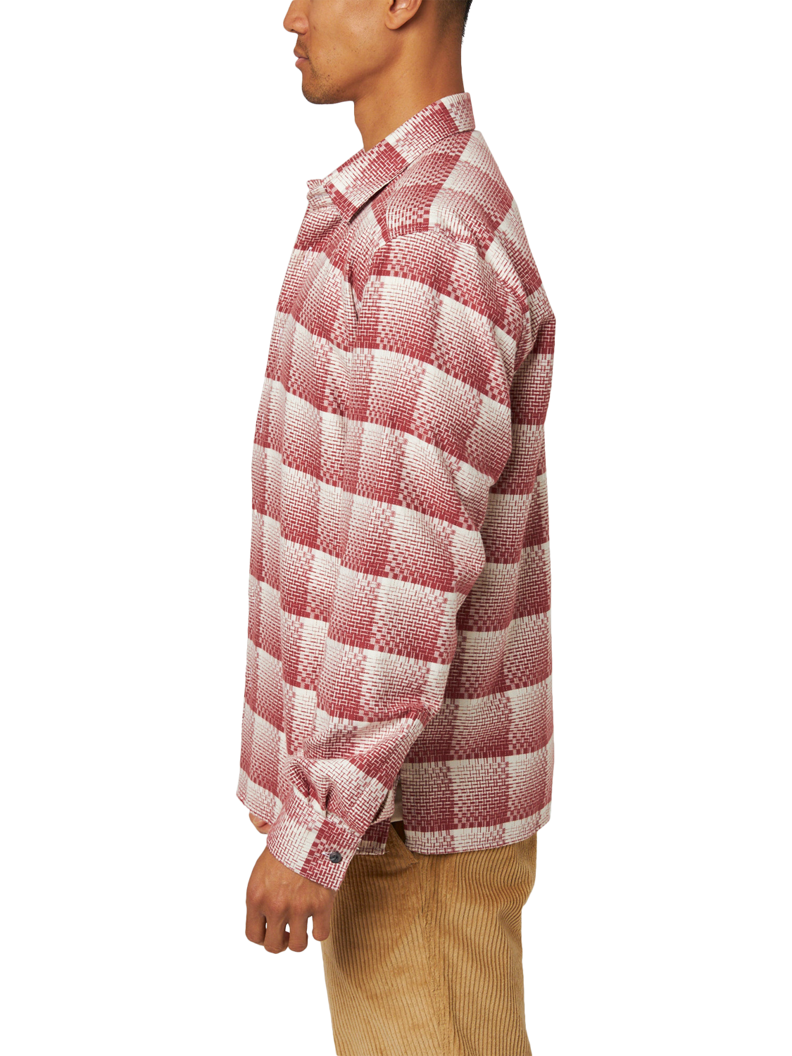 Product image 3 of 6, which shows Peregrine Lodge Cotton Overshirt, Robert, L