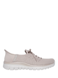 Skechers Hands Free Slip-ins Graceful First Blush Trainers, Taupe
