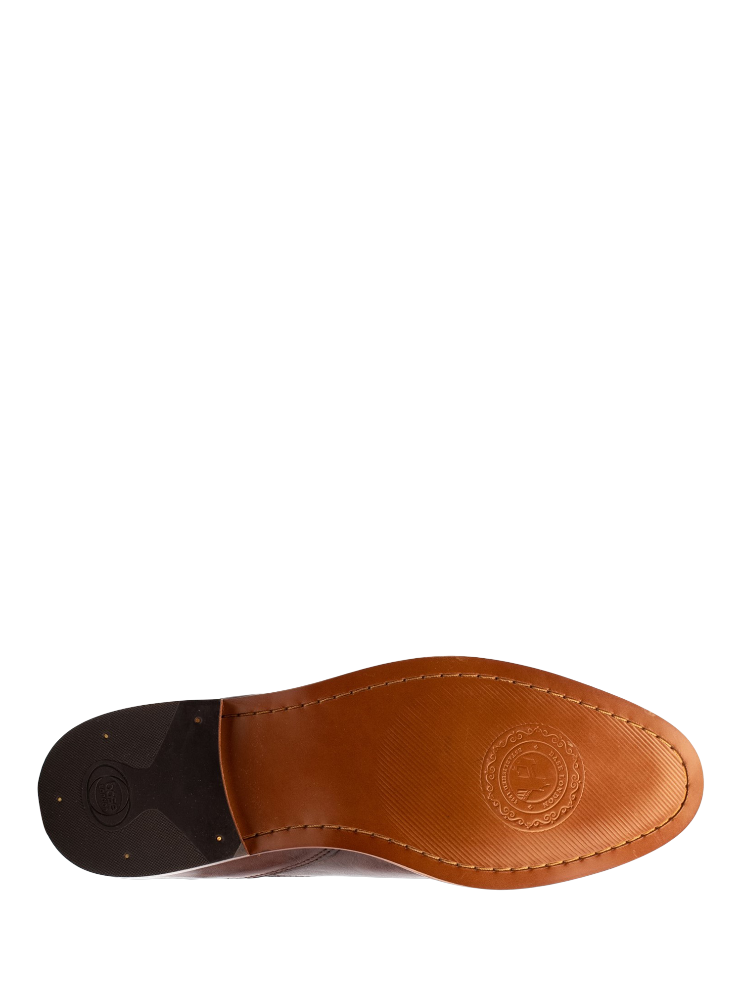 Product image 4 of 5, which shows Base London Scout Leather Chelsea Boots, Brown, 6
