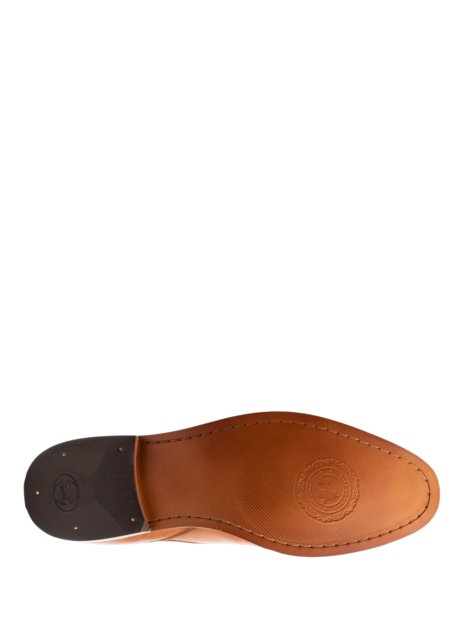 Product image 4 of 5, which shows Base London Scout Leather Chelsea Boots, Tan, 5