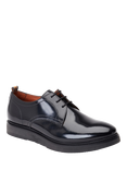 Base London Roly Leather Derby Shoes, Black