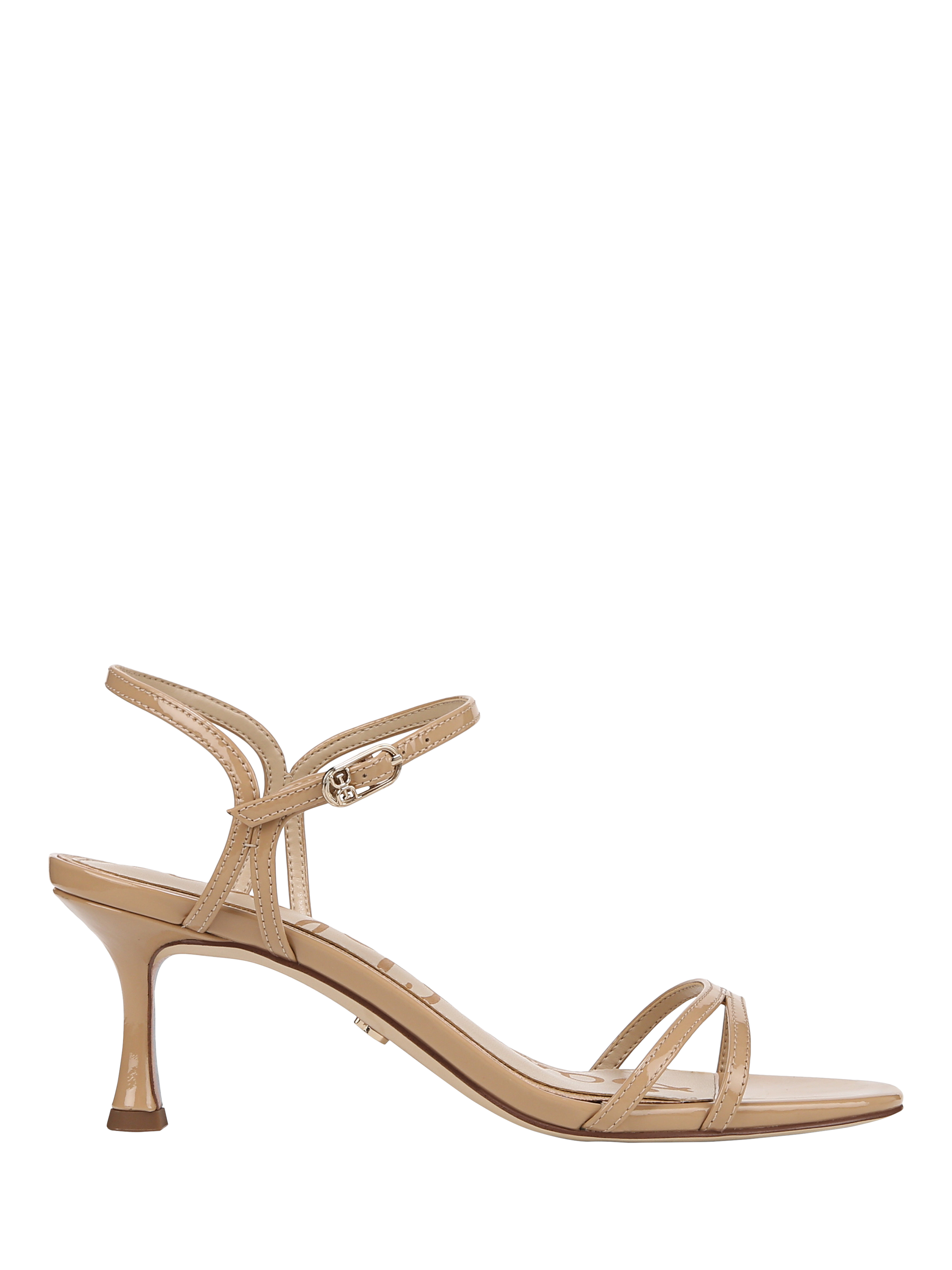 Product image 1 of 6, which shows Sam Edelman Presley Leather Strappy Sandals, Sienna Tan, 3