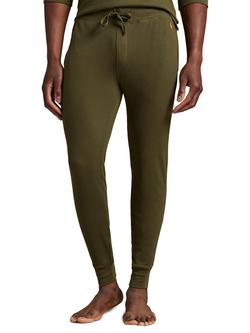 Ralph Lauren Polo Pony Cotton Blend Joggers, Green Olive