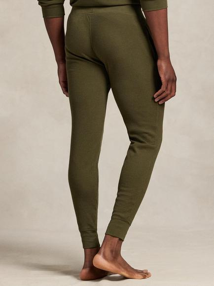 Ralph Lauren Polo Pony Cotton Blend Joggers - view 2, Green Olive