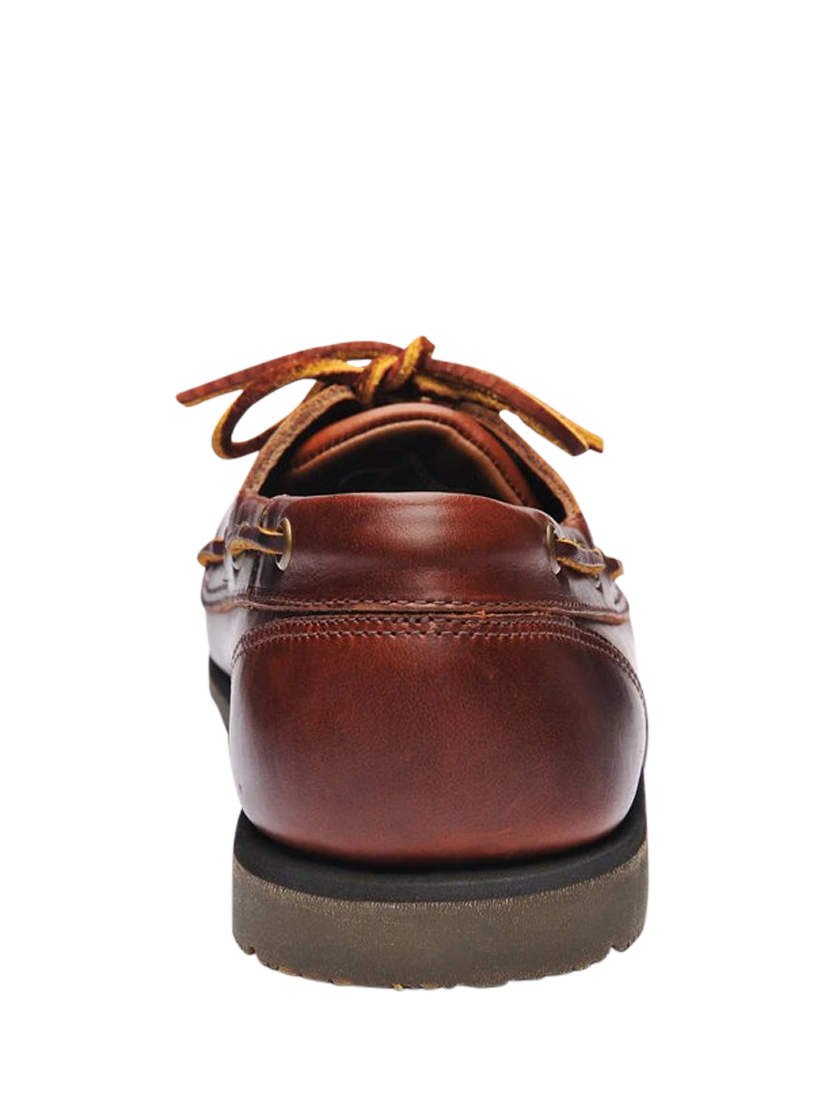 Product image 4 of 4, which shows Sebago Foresiders Leather Moccasins, Brown/Brown Gum, 6.5