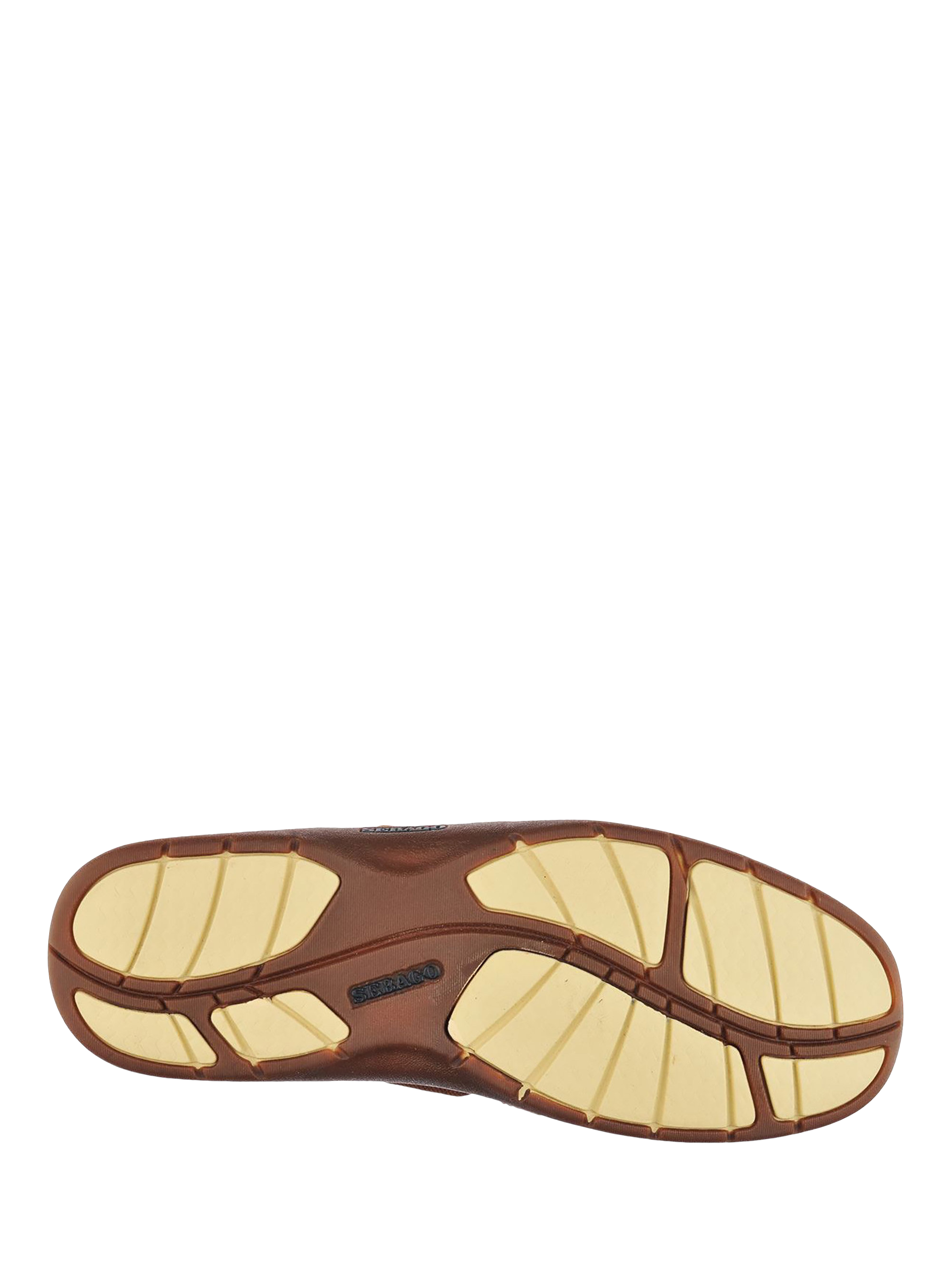 Product image 5 of 5, which shows Sebago Clovehitch II Waxed Leather Moccasins, Brown Cinnamon, 6.5