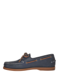 Sebago Dockside Portland Boat Shoes, Navy/Brown/Tan