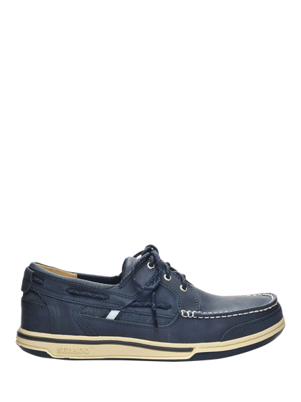 Sebago Triton Leather Boat Shoes, Blue