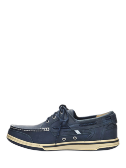 Sebago Triton Leather Boat Shoes - view 2, Blue