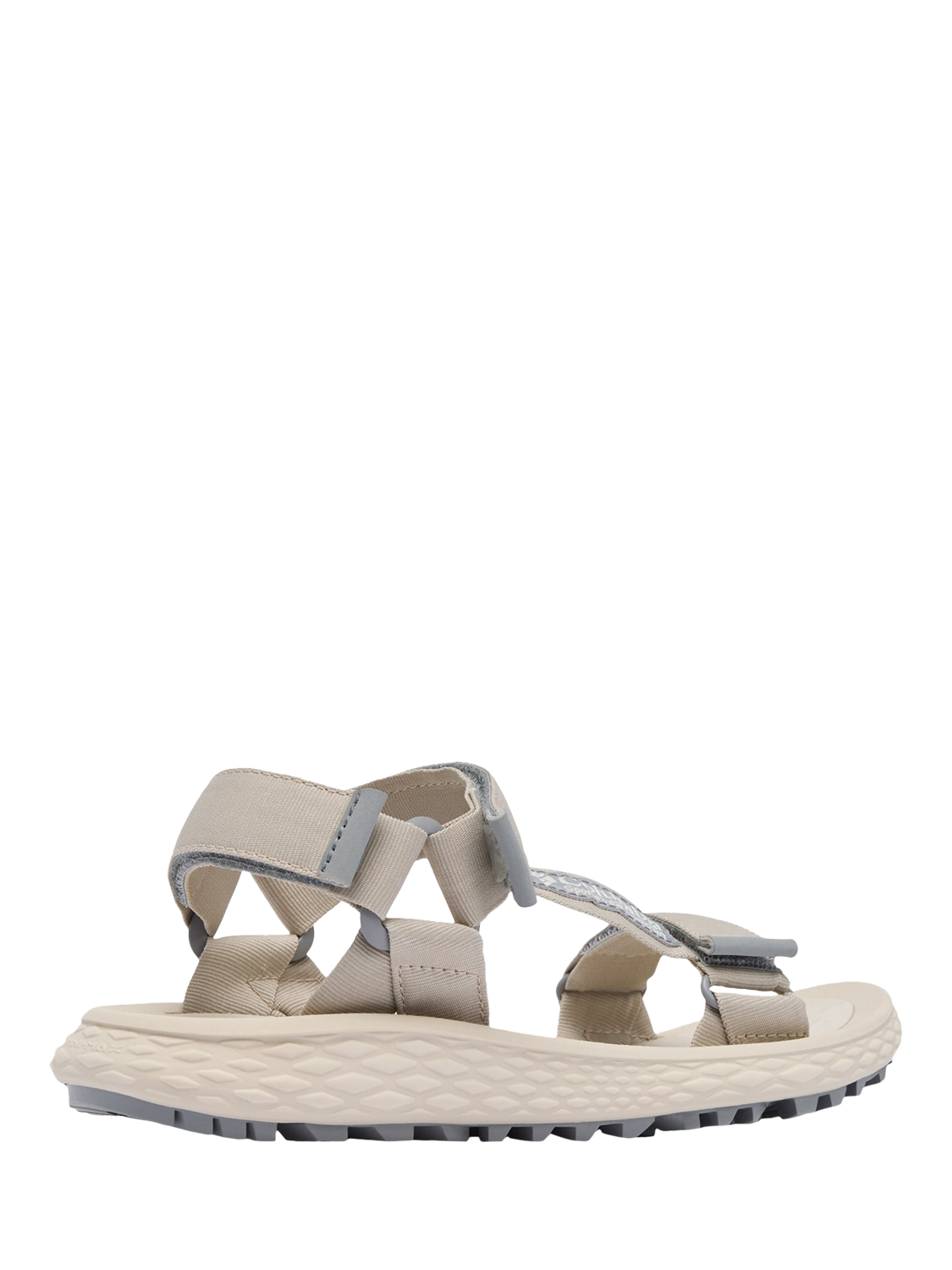 Product image 3 of 6, which shows Columbia Konos Globetrot Footbed Sandals, Grey, 4