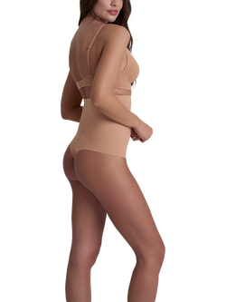 Bye Bra High Waist Shaping Thong - view 2, Honey