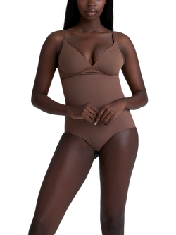 Bye Bra High Waist Shaping Briefs - view 2, Cocoa