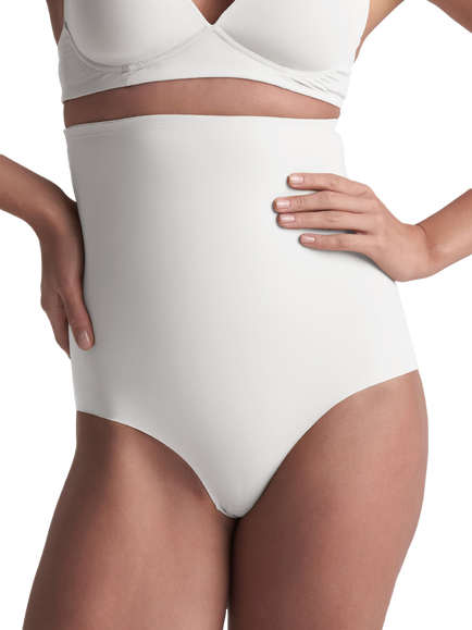 Bye Bra High Waist Shaping Briefs, Ivory