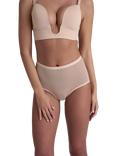 Bye Bra Mid Waist Sheer Shaping Briefs