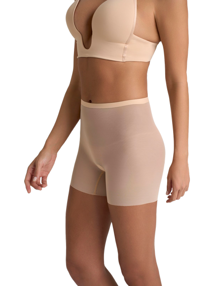 Bye Bra Shaping Tulle Shorty, Beige, Beige