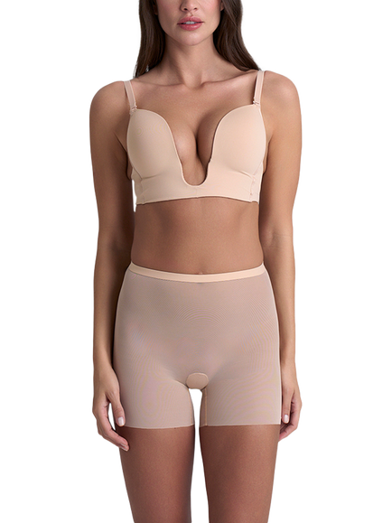 Bye Bra Shaping Tulle Shorty, Beige - view 2, Beige