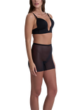 Bye Bra Mid Rise Shaping Shorts, Black