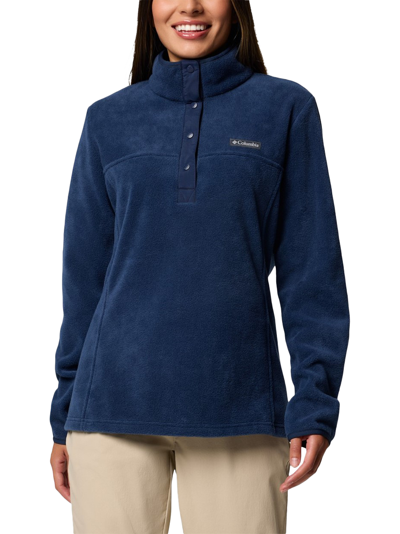 Product image 1 of 3, which shows Columbia Women's Benton Springs Fleece, Collegiate Navy, S