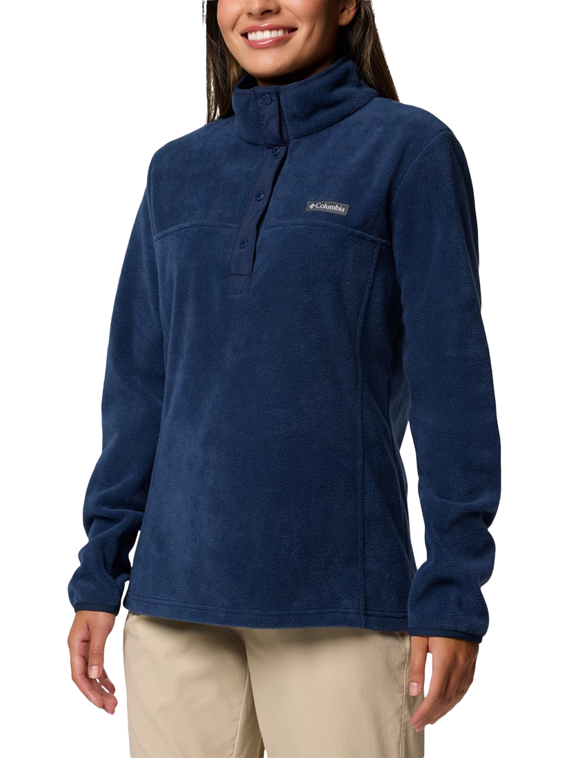 Product image 3 of 3, which shows Columbia Women's Benton Springs Fleece, Collegiate Navy, S