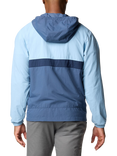 Columbia Spire Valley Windbreaker Jacket, Ripple Blue/Dark Mountain/Navy