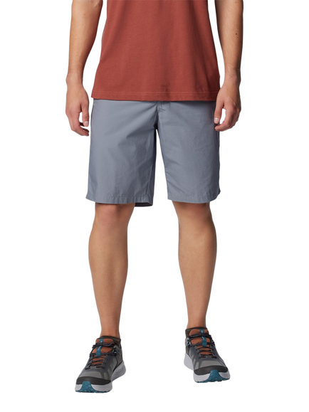 Columbia Washed Out Cotton Chino Shorts, Grey Ash