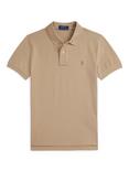 Ralph Lauren Polo Ralph Lauren Kids' Slim Polo Shirt, Vintage Khaki